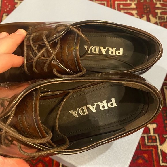Prada lace up platform oxfords - Picture 3 of 5